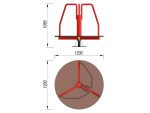 Карусель маленькая стоя МАФ 1304