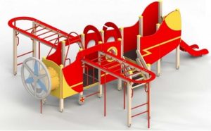 Детский игровой комплекс Самолет ДИКС 02.26